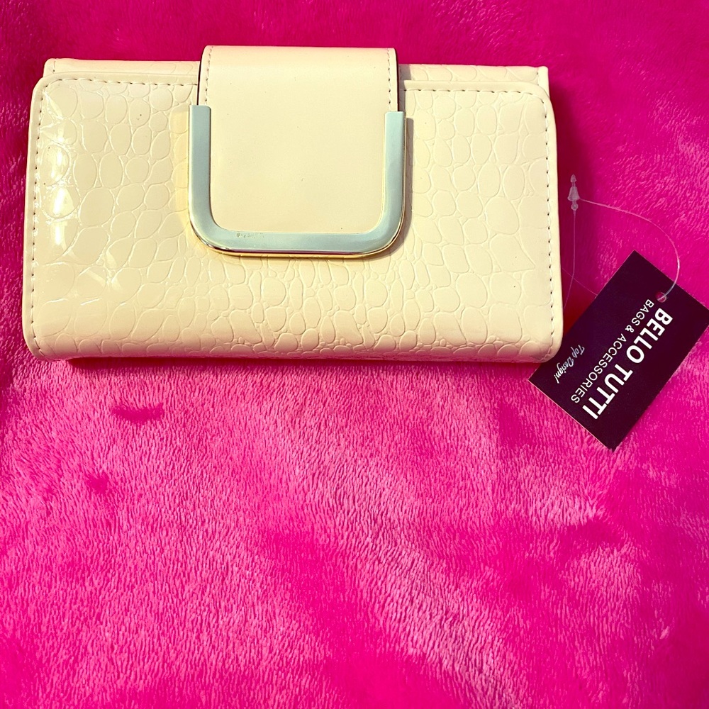 Beige wallet